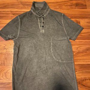 New Oversized Polo with Front Pocket Design in Rustic Color